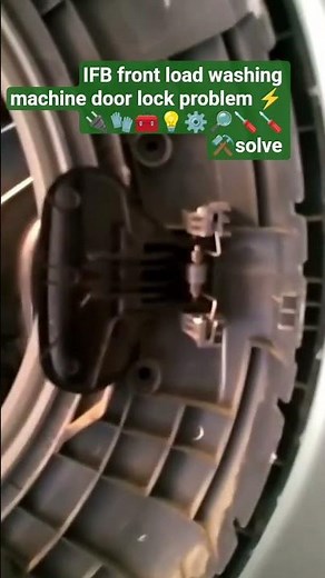 IFB washing machine#IFB front load washing machine door lock problem#WM not working#electronic#easy