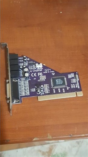 8738 4 channel sound card den034126