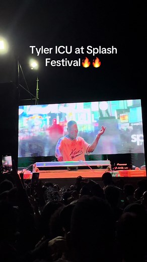 Tyler ICU at Splash Festival 🔥🔥