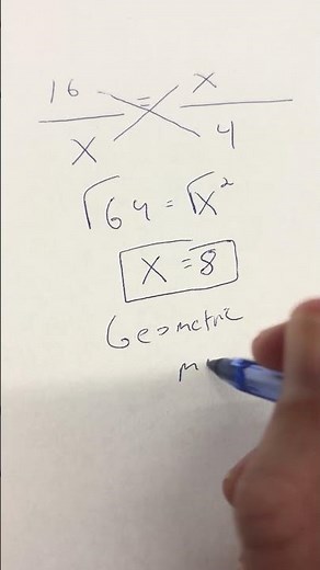 Geometric mean (proportion)