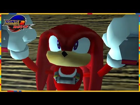 Sonic Adventure 2 Battle - Aquatic Mine (1st Mission, A-Rank) Knuckles gameplay