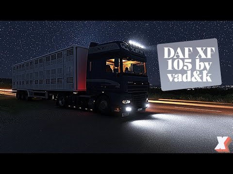 Euro Truck Simulator 2 DAF XF 105 by vad&k