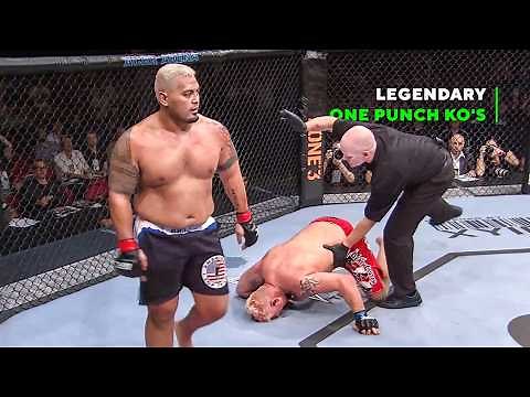 That's The Power! Most Brutal Walk-Off Knockouts - Mark Hunt in K-1