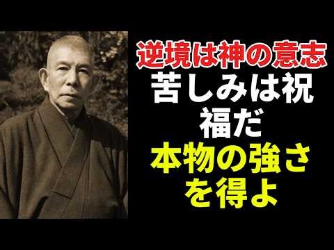 【99％が知らない】逆境にいる人間だけが知る「本物の強さ」｜苦しみはあなたを選んだ神の意志である｜中村天風｜絶対積極｜引き寄せ｜自己変革