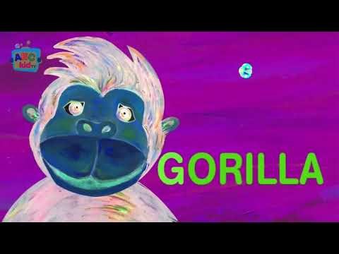 ABC kids tv says alphabet G/ voice pitch effects