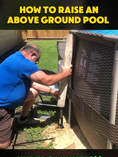 How to Raise an Above Ground Intex Pool Safely