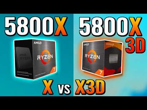 5800X vs 5800X3D – X3D Isn’t Always Better!