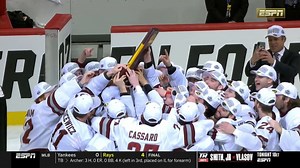 5.9K views · 270 reactions | RAISE IT HIGH, BOYS! UMass Hockey #NationalChampionship x  ESPN | NCAA Hockey | Facebook