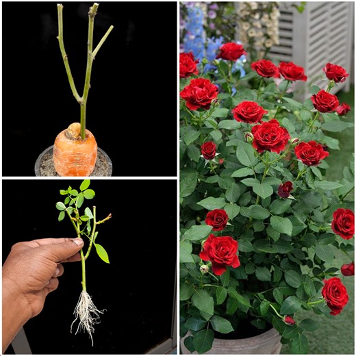 8.5K views · 180 reactions | Easiest way to grow rose from cutting, How to plant rose from cutting | Amd MultiMedia | Facebook
