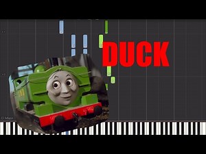Duck the Great Western Engine’s theme - Piano tutorial