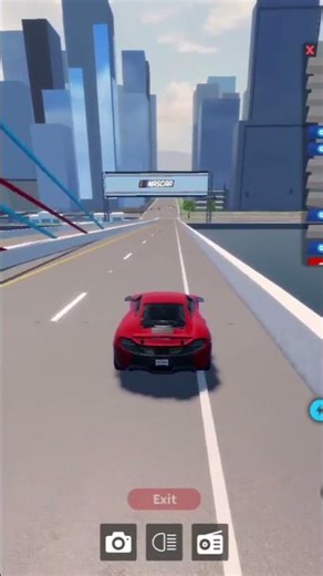 McLaren at 297 Speed… INSANE 🚀 | Driving Empire #roblox #viral