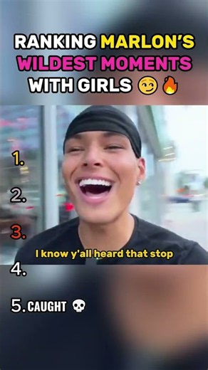 MARLON’S RIZZ WITH GIRLS IS UNREAL 😭🔥