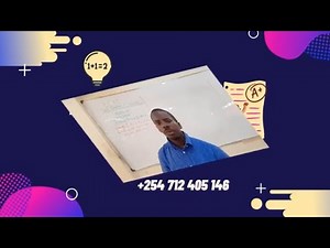 L.C.M FORM 1 MATH- LEAST COMMON MULTIPLE- MR. WANDETO