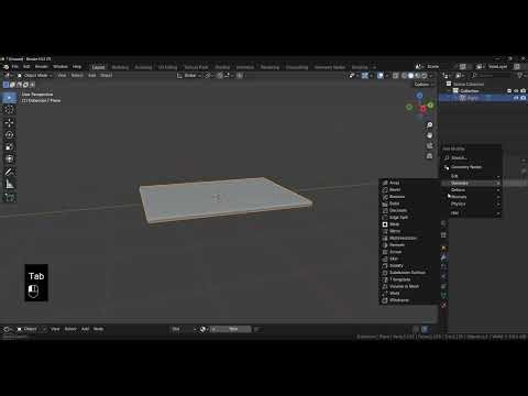 Create a Pillow in Blender in 1 Minute