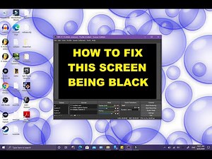 Fix OBS Display Capture (Shows only black screen)