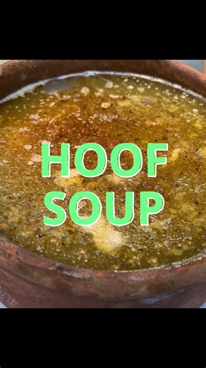 199K views · 2.1K reactions | In Egypt, cow hoof soup holds a special place on the dining table. Slow-cooked with aromatic spices, this broth carries rich flavors and is cherished for its unique taste and supposed health benefits. A lesser-known but intriguing delight in Egyptian cuisine! #EgyptianCuisine #CowHoofSoup #UniqueFlavors #CulinaryDiscovery #TasteOfEgypt #BEFRS | Best Ever Food Review Show | Facebook