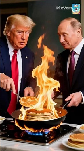 Putin VS Trump Go Wild in a Crazy Short! 🤣🚀
