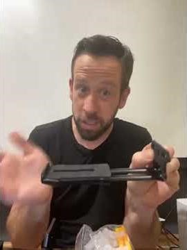 Agandax Soundbar Wall Mount, Heavy Duty Construction Holds 38 lbs, Depth Adjustable 3.8”-6.5”, Unive