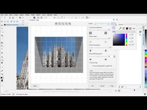 CorelDRAW Graphics Suite X8 - Correct Perspective Distortions