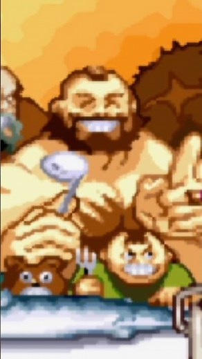 Zangief Ending in Marvel Super Heroes vs. Street Fighter