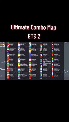 ETS 2: Ultimate Combo Map Mod