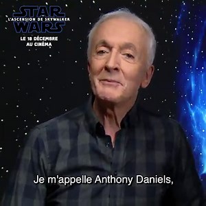 110K views · 2.9K reactions | Le saviez-vous ? Les droïdes aussi mangent du cassoulet ! Anthony Daniels se dévoile... en français, s'il vous plait. | Star Wars | Facebook