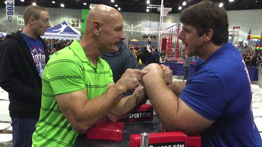 Jeff Dabe Arm Wrestler: Flashback to Popeye Era