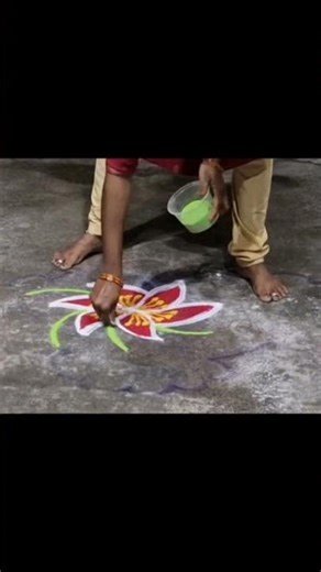 poo kolam 🌺 rongoli design 🌺 different styles 🌺 like the kolam #daily 🦊