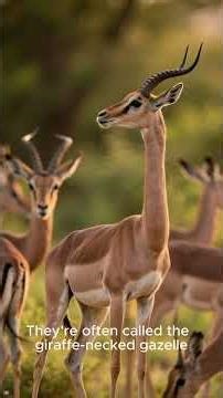 Gerenuk: The Standing Antelope | Wildlife Short