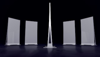 Flex Wall: Portable Glass Whiteboard System | Clarus