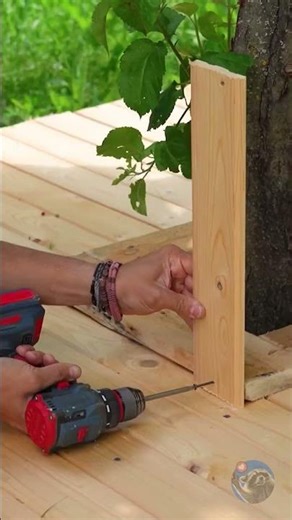 I Built The Perfect Rustic Outdoor Bench! 🛠️🪵 #backyard