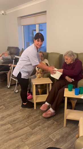Well done Jill on guessing name of teddy bear at Lavender court with the help of lovely Maureen and Alma! 🧸 | Evergreen & Lavender Court Residential Care Homes, Middlesbrough