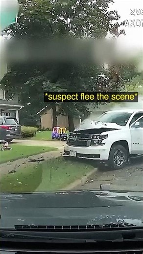 Guy Flees Scene After Car Crash And Tries Playing Dumb