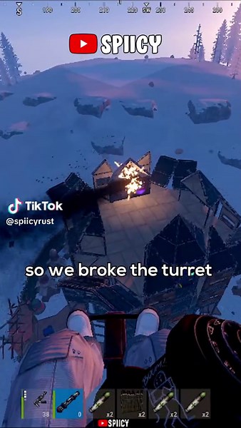 NOT scripted I swear... #rust #rustgame #rusttok #rustconsole #rustclips #rustgameplay #fyp #foryoupage #gaming #playrust