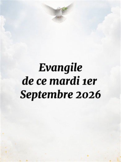 Evangile de ce mardi 1er septembre. Évangile de Jésus Christ selon saint Luc (Lc 4, 31-37). Que le seigneur soit avec vous ✝️ #jesus #christ #chretiens