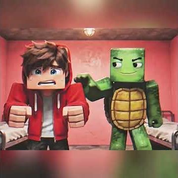 MAIZEN : Escape from JJ's Sister?! - #maizen #minecraft #animation