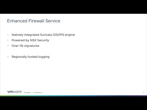 VMware SD-WAN Enhanced Firewall Services Overview