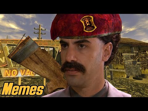 A stupid Fallout: New Vegas meme compilation.