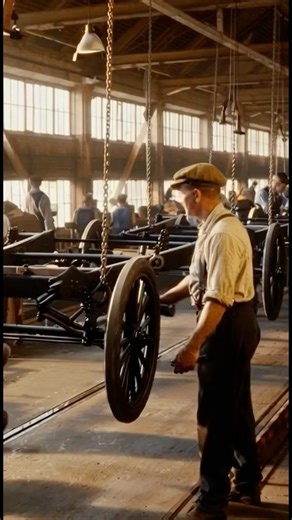 ⚙️ On this day in 1913, Ford launched the world’s first moving assembly line! @ford