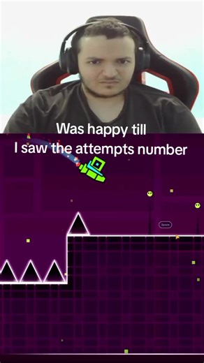 4th day playing geometry dash BANG - Twitch vernlel #fyp #geometrydash #gaming