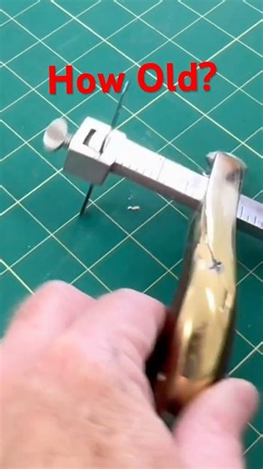 Old School Leather Strap Cutting