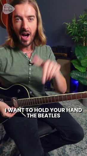 Andy Crowley on Instagram: "The Beatles - I Wanna Hold Your Hand quick guitar tutorial⁠"