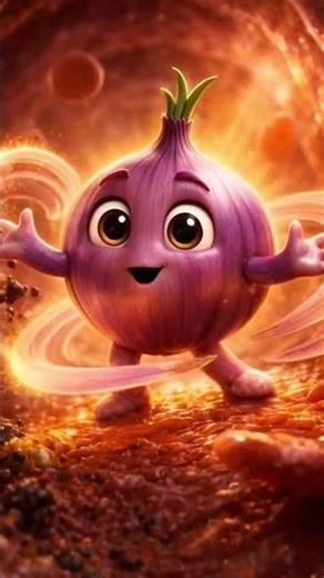 Lashun aur Onion – chhote se ingredients, par body ke liye powerful heroes! #garlicbenefits #shorts