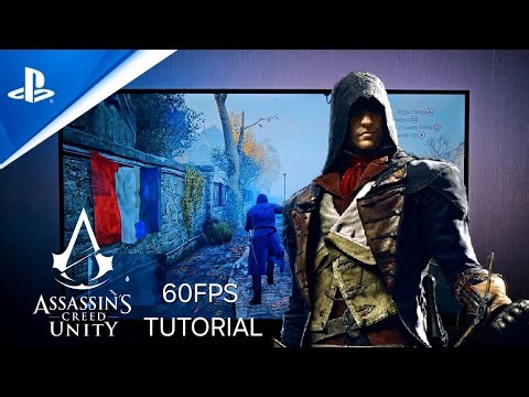 AC Unity | How to play at 60FPS on PS5 in 2024! | Bias Lighting Gameplay