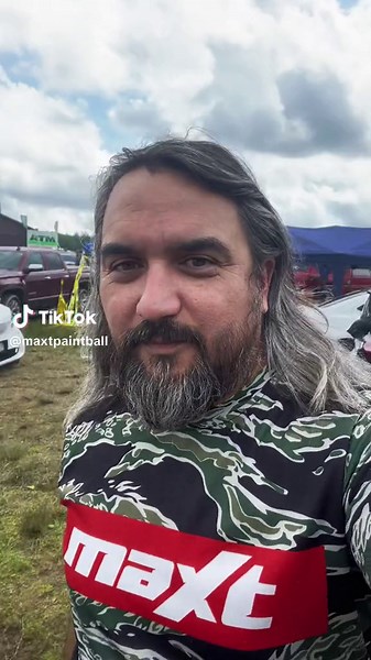 Game on at the Invasion if Normandy game at @Skirmish paintball !! #getmaxt #paintball #bagpipes