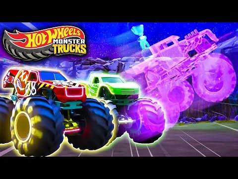 Trouble is Bubbling for the Hot Wheels Monster Trucks! 1 HOUR