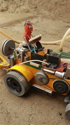 DIY Mini Tractor Irrigation Water Tanker Project | #shorts