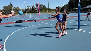 Training tryout 📋 Shooter getting in front of defence Who has a shooter who gets stuck behind defence at the post 🙋🏼‍♀️ This skill is a quick punchy movement designed to catch defence off guard ⚡️⚡️⚡️⚡️ 🎖️ The skill - Seal and present 🎖️ ▫️The shooter is slightly behind defence ▫️They turn to face the defence and seal them in place ▫️The shooter then turns and presents for the ball 💌 You will notice the second set in this video see’s the shooter timing and defence is there - this skill is 