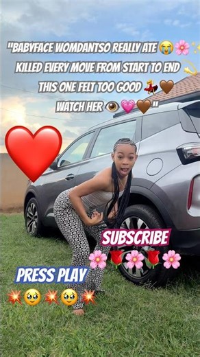 “BABYFACE WOMDANTSO REALLY ATE 😭🌸✨KILLED EVERY MOVE FROM START TO END 💫THIS ONE FELT TOO GOOD 💃