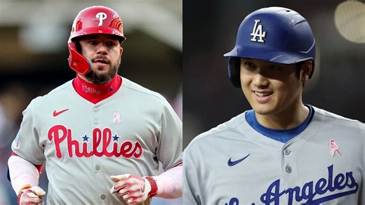 MLB Hitters Power Rankings: Top 10 red-hot sluggers after Day 1 of Week 8 ft. Kyle Schwarber and Shohei Ohtani
